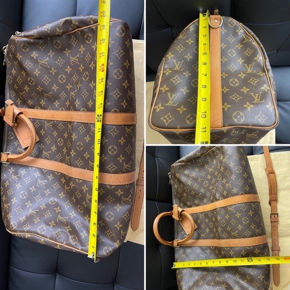 Louis Vuitton Vintage Keepall Bandouliere 50 Monogram Travel Bag - Picture 15 of 16